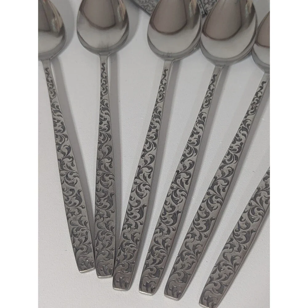 39 pc Ameris Present Stainless Steel Flatware Set - Service for 8 + 5